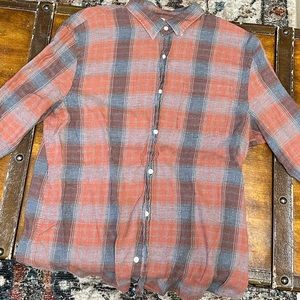 Zara Men’s Plaid Shirt Size Large